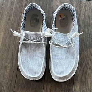 Hey Dude Light Gray Slip-On Shoes